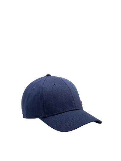 Baseball Cap With Embroidered R