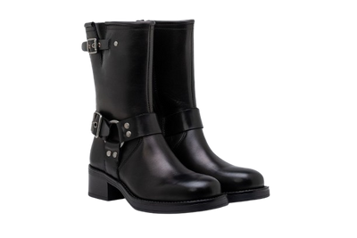 W Replay Leather Boots