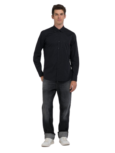 Regular-Fit Cotton Poplin Shirt