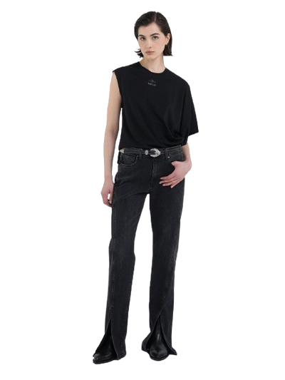 One-Shoulder Regular-Fit T-Shirt