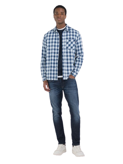 Chequered Regular-Fit Shirt