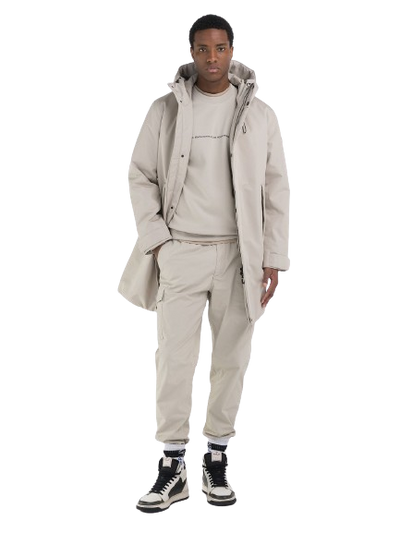 Cotton-Blend Hooded Parka