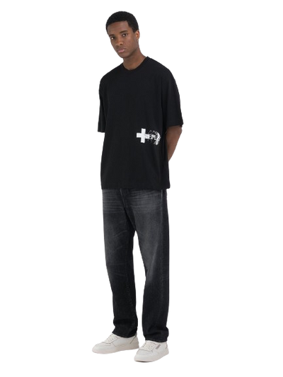 Crew-Neck T-Shirt With Replay X Garrix Graphics