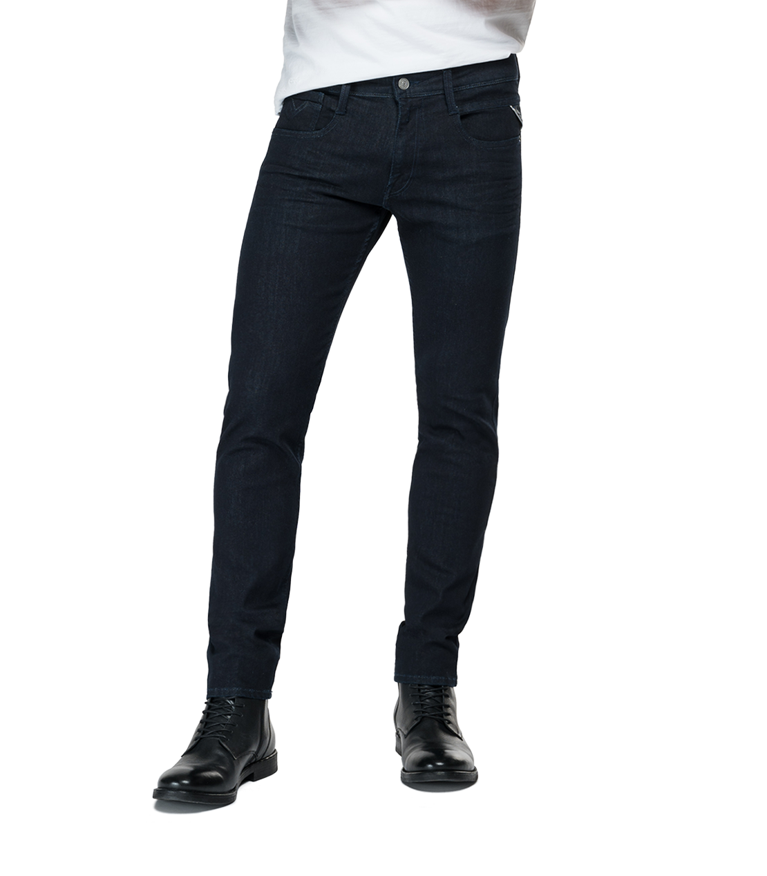 Slim-Fit-Anbass-Jeans-Dark-Blue-M914Y-.000.41A-910-007 – Replay Jeans UAE